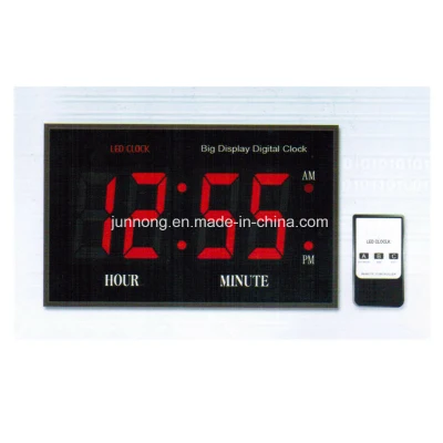 Horloge de gymnastique télécommandée numérique à 4 chiffres et 7 segments à grande LED