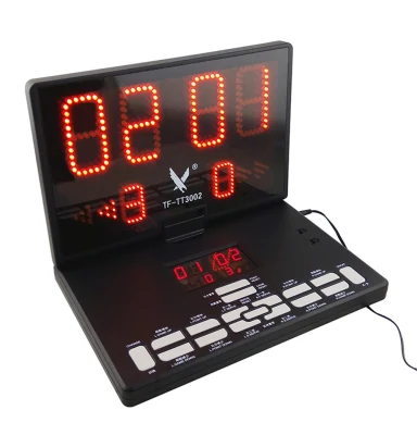 Prix ​​de tableau de bord numérique LED de tennis/badminton programmable avec contrôle du clavier