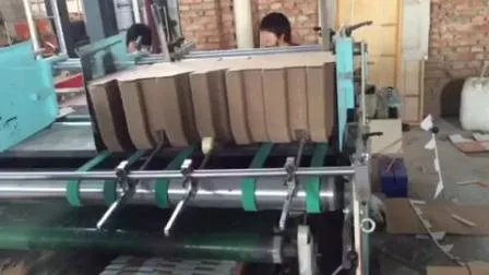 Machines de fabrication de cartons de carton de collage de pliage de modèle de presse
